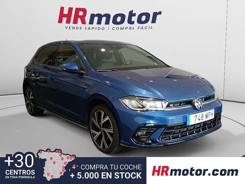 Azul Usado 2024 VW Polo R-line Berlina | 23.200 € (Precio justo) - Imagen 1/4