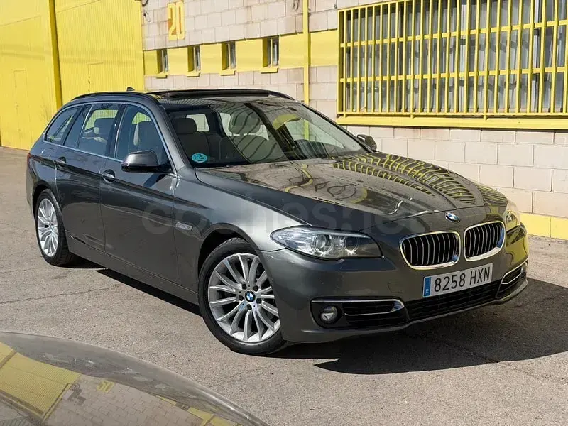 Usado BMW 520 Luxury Line 190 CV (139 kW) 2014 Beige Familiar