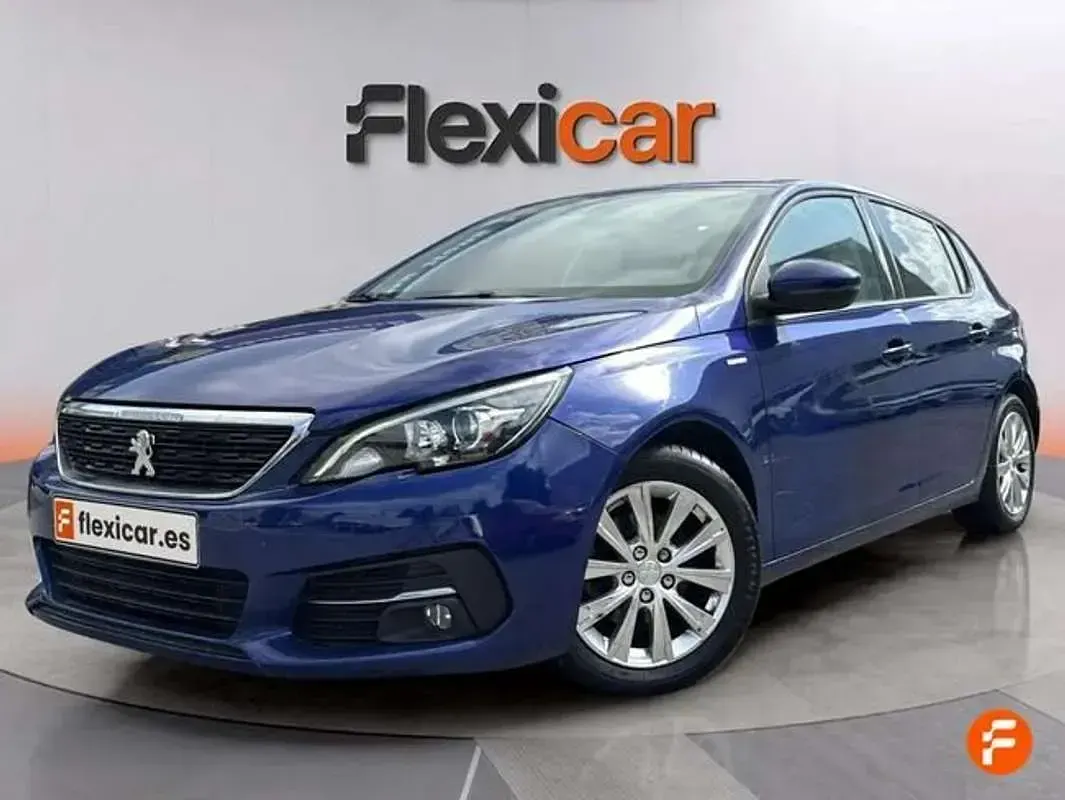 Usado Peugeot 308 Style 110 CV (80 kW) 2020 Azul Berlina