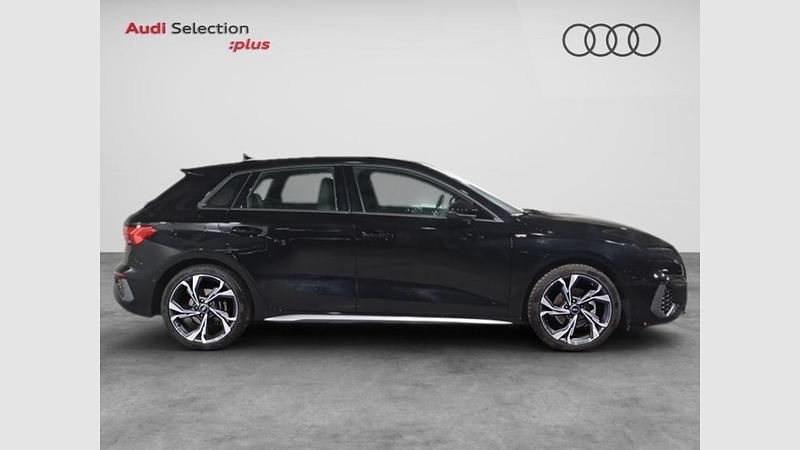 Usado Audi A3 150 CV (110 kW) 2024 Negro mito metalizado Berlina