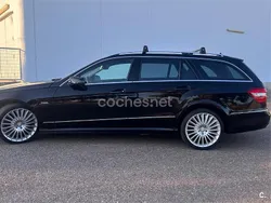 Negro Usado 2012 Mercedes E220 Avantgarde Familiar | 12.900 € (Un poco caro)