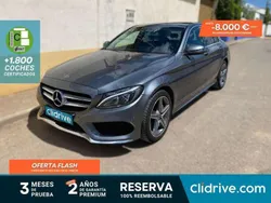 Gris Usado 2018 Mercedes C220 Berlina | 19.990 € (Buen precio)