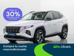 Blanco Usado 2021 Hyundai Tucson SUV | 26.990 € (Precio justo)