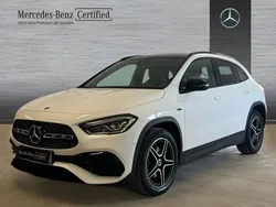 Blanco Usado 2021 Mercedes GLA250 AMG line SUV | 32.990 €