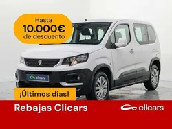 Blanco Usado 2021 Peugeot Rifter Active Monovolumen | 14.990 € (Precio justo)