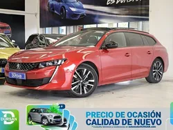 Rojo Usado 2022 Peugeot 508 GT Familiar | 27.990 € (Caro)