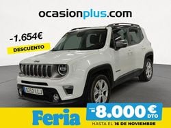 Blanco Usado 2020 Jeep Renegade Limited SUV | 18.200 € (Buen precio)