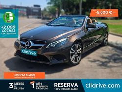 Marrón Usado 2014 Mercedes E350 Descapotable | 19.790 € (Super precio)