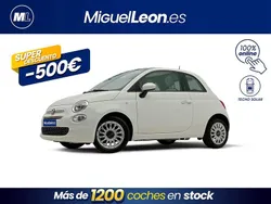 Blanco Usado 2020 Fiat 500 Lounge Utilitario | 8985 € (Precio justo)