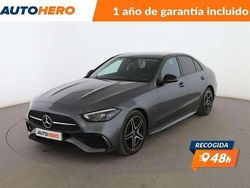 Gris Usado 2022 Mercedes C200 AMG line Berlina | 33.904 € (Precio justo)