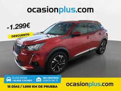 Rojo Usado 2021 Peugeot 2008 Allure SUV | 14.290 € (Buen precio)