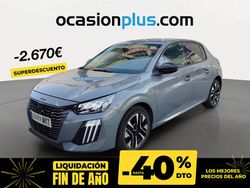 Gris / plata Usado 2025 Peugeot 208 Allure Utilitario | 19.710 € (Precio justo)