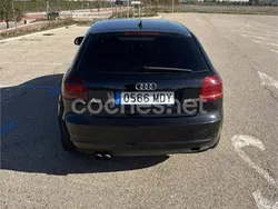 Negro Usado 2008 Audi A3 Attraction Berlina | 5300 € (Buen precio)