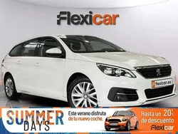 Blanco Usado 2020 Peugeot 308 Active Familiar | 10.790 € (Precio justo)