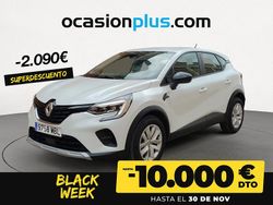 Blanco Usado 2022 Renault Captur Intens SUV | 17.490 € (Precio justo)