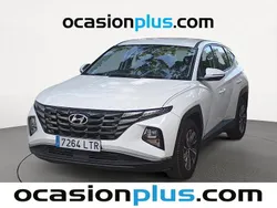 Gris plata Usado 2021 Hyundai Tucson SUV | 17.773 € (Precio justo)