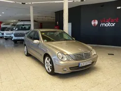 Gris Usado 2006 Mercedes C180 Sport Edition Berlina | 6500 € (Precio justo)