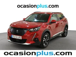 Rojo Usado 2021 Peugeot 2008 Allure SUV | 13.719 € (Precio justo)