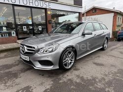 Gris / plata Usado 2015 Mercedes E250 Avantgarde Familiar | 19.900 € (Precio justo)