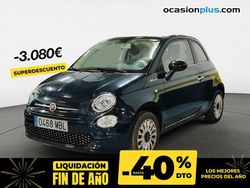 Azul Usado 2022 Fiat 500 Dolcevita Descapotable | 10.890 € (Precio justo)