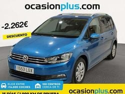 Azul Usado 2020 VW Touran Advance Monovolumen | 21.991 € (Buen precio)