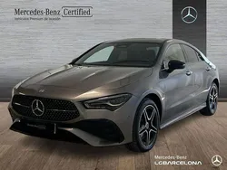 Gris / plateado Usado 2024 Mercedes CLA250e AMG line Berlina | 41.900 € (Precio justo)