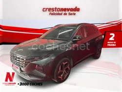 Gris / plata Usado 2021 Hyundai Tucson SUV | 25.990 € (Precio justo)