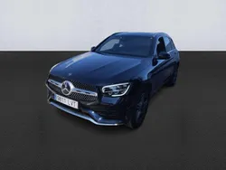 Azul Usado 2021 Mercedes GLC220 SUV | 41.000 € (Precio justo)