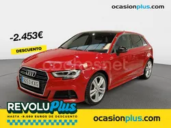 Rojo Usado 2019 Audi A3 Sportback S-Line Berlina | 26.990 € (Precio justo)