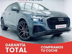 Gris Usado 2018 Audi Q8 S-Line SUV | 57.290 €