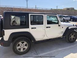 Blanco Usado 2008 Jeep Wrangler Unlimited Sport SUV | 21.000 € (Buen precio)
