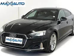 Negro Usado 2022 Audi A5 Sportback S-Line Berlina | 38.500 € (Caro)