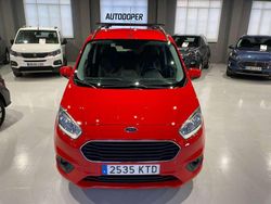 Rojo Usado 2019 Ford Tourneo Courier Titanium Monovolumen | 14.900 € (Un poco caro)