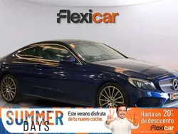 Azul Usado 2018 Mercedes C220 Coupe | 28.490 € (Precio justo)