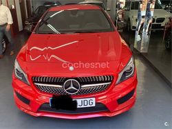 Rojo Usado 2015 Mercedes CLA220 Shooting Brake AMG line Familiar | 20.500 € (Precio justo)