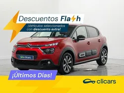 Rojo Usado 2024 Citroën C3 PureTech Utilitario | 14.790 € (Precio justo)