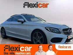 Blanco Usado 2017 Mercedes C220 AMG line Coupe | 23.490 € (Buen precio)