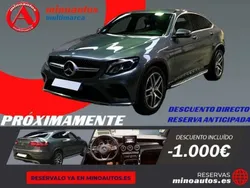Gris / plata Usado 2017 Mercedes GLC220 AMG line Coupe | 32.890 € (Precio justo)
