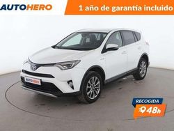 Blanco Usado 2016 Toyota RAV4 Hybrid Advance SUV | 20.399 € (Un poco caro)