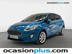 Azul Usado 2018 Ford Fiesta Titanium Utilitario | 11.091 € (Precio justo)