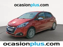 Rojo Usado 2019 Peugeot 208 Signature Sky Utilitario | 9364 € (Precio justo)