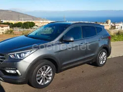 Gris / plata Usado 2016 Hyundai Santa Fe Style SUV | 17.900 € (Precio justo)
