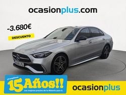 Gris Usado 2022 Mercedes C220 Berlina | 40.490 € (Precio justo)