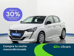 Blanco Usado 2022 Peugeot 208 Active Utilitario | 13.990 € (Precio justo)