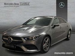 Gris Usado 2019 Mercedes CLA200 AMG line Coupe | 30.500 € (Precio justo)