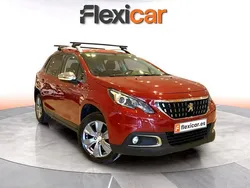 Rojo Usado 2017 Peugeot 2008 Access SUV | 9990 € (Precio justo)
