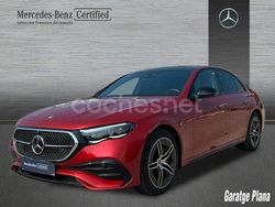 Rojo Usado 2024 Mercedes E220 Berlina | 65.500 € (Un poco caro)