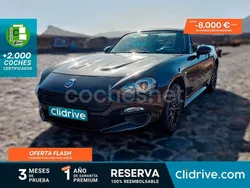 Negro Usado 2016 Fiat 124 Spider Descapotable | 12.190 € (Buen precio)