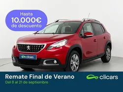 Rojo Usado 2019 Peugeot 2008 Signature Sky SUV | 12.690 € (Super precio)