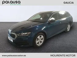Azul Usado 2021 Skoda Octavia Ambition Familiar | 20.500 € (Un poco caro)